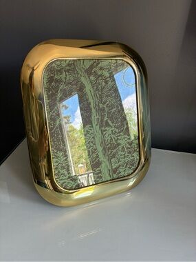 Vintage Large Solid Brass Frame